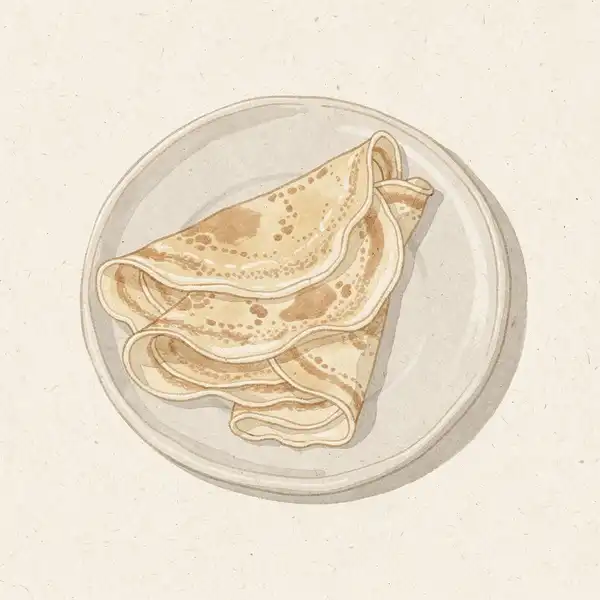 Crêpes illustration