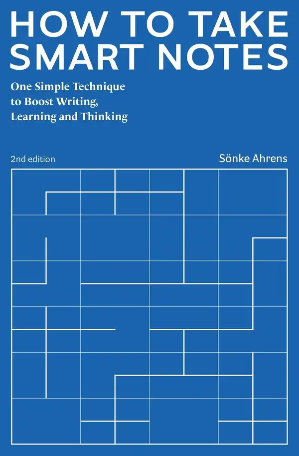 How to Take Smart Notes cover