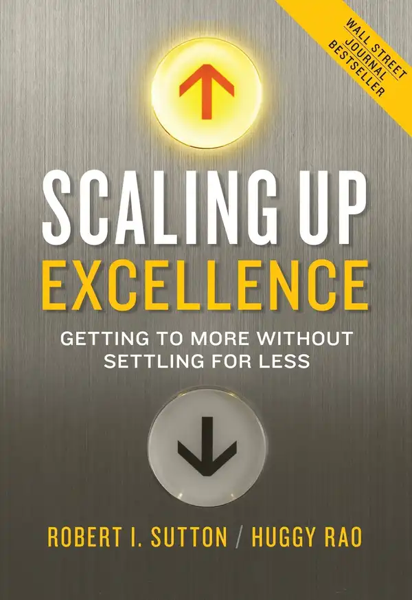 Scaling Up Excellence cover