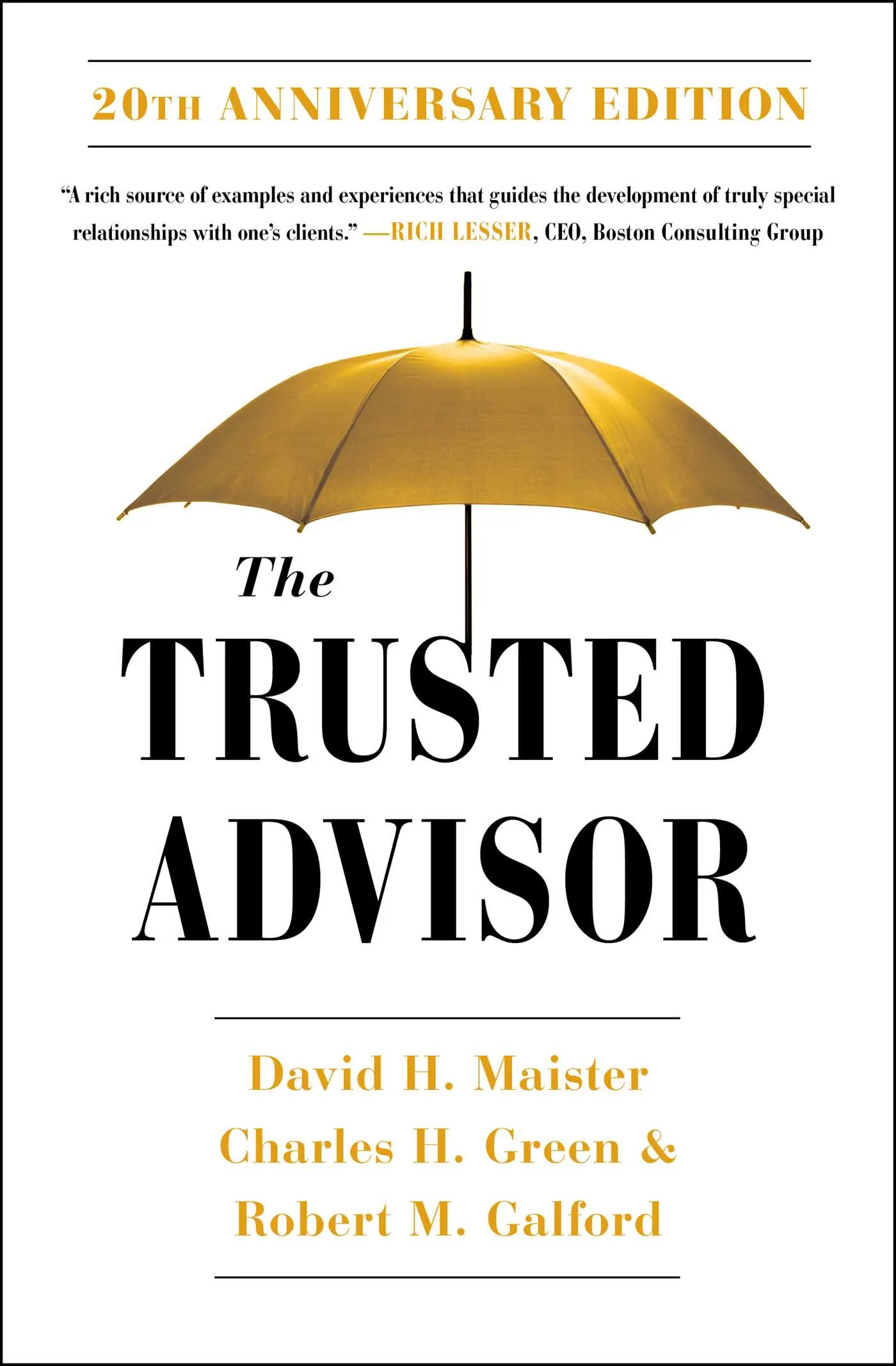 The Trusted Advisor cover